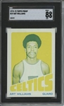 1972 Topps #19 Art Williams 9 card progressive proof.